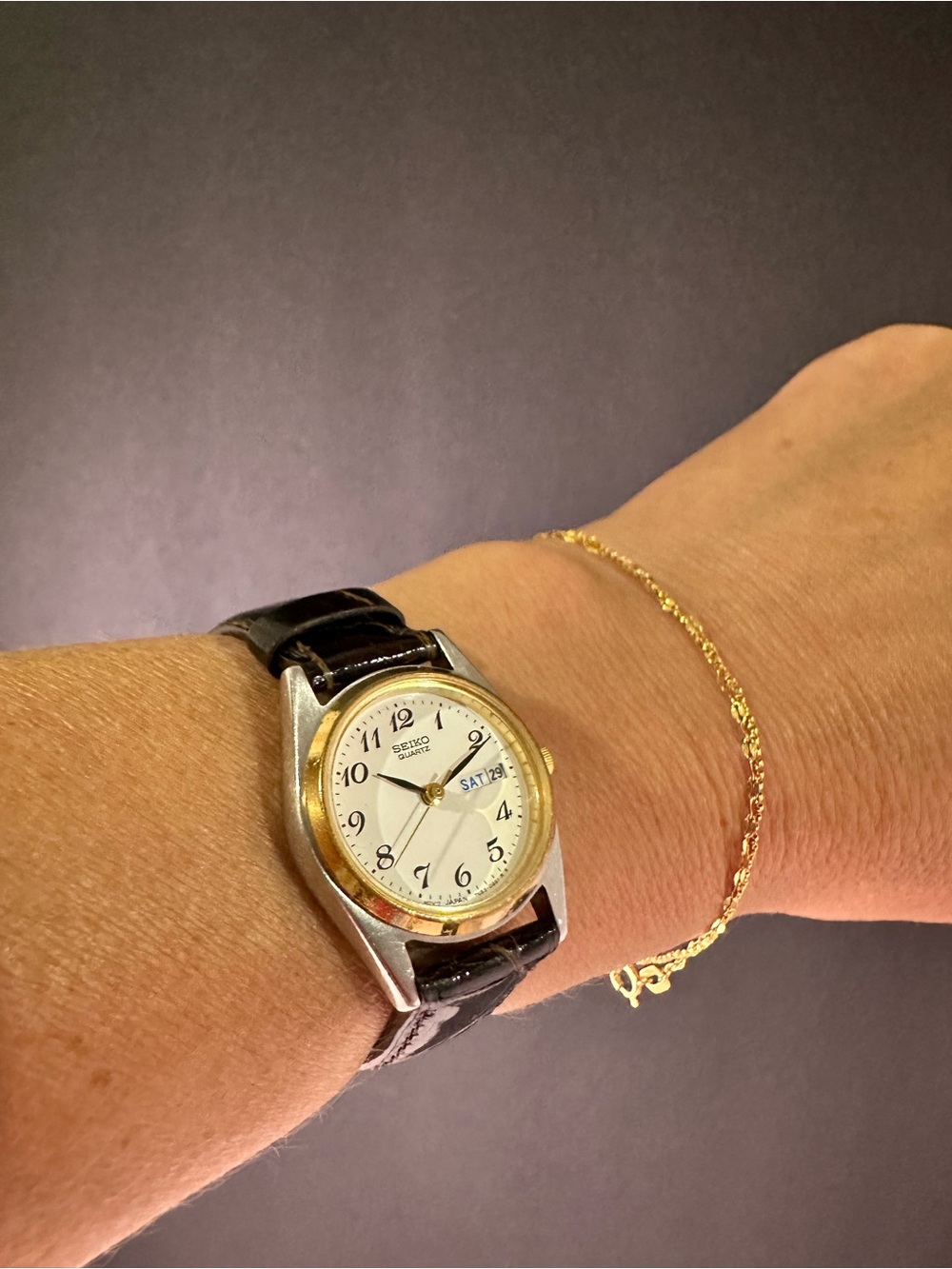 Beautiful classy lady’s Seiko watch